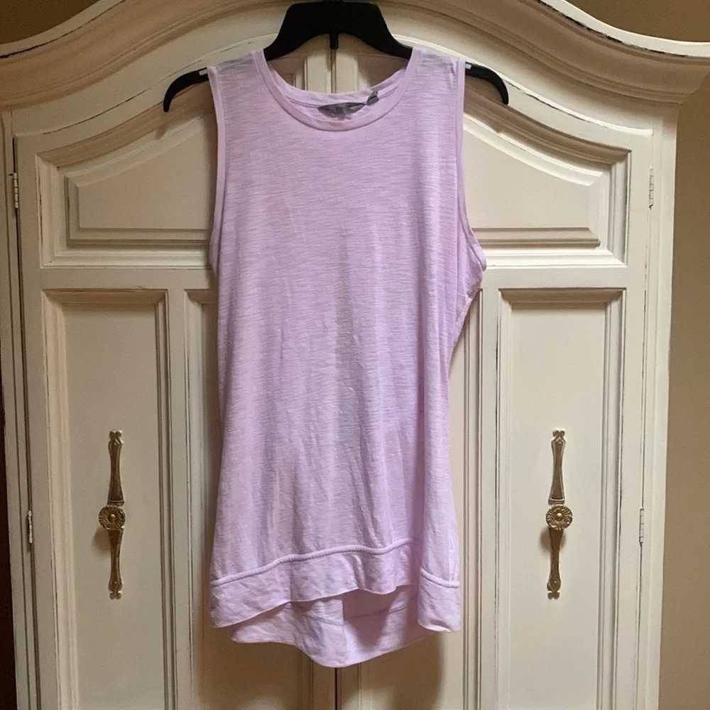 ATHLETA Siro Twist Back Tank Top Athletic Purple Size Medium - Picture 2 of 9